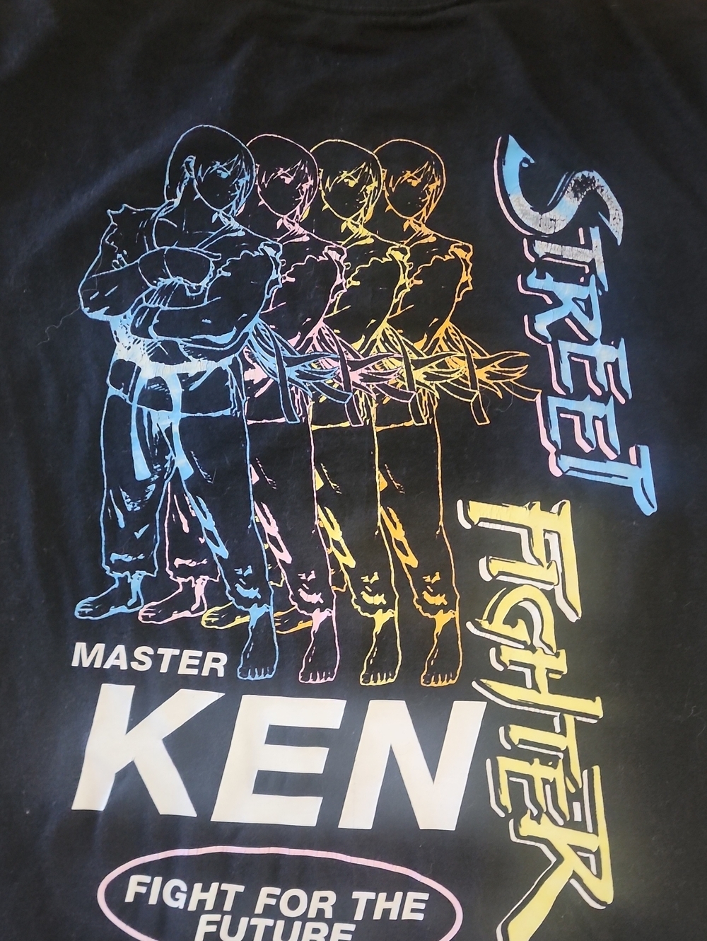Street Fighter Black Graphic Tee - Casual Men’s Shirt - Picture 3 of 5